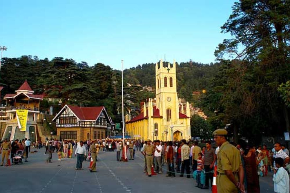 Shimla Mall Road & Ridge