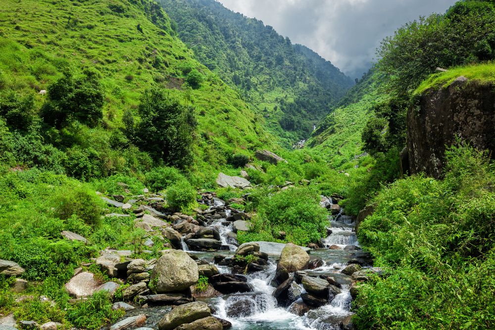 bagsu waterfall Mcleodgunj