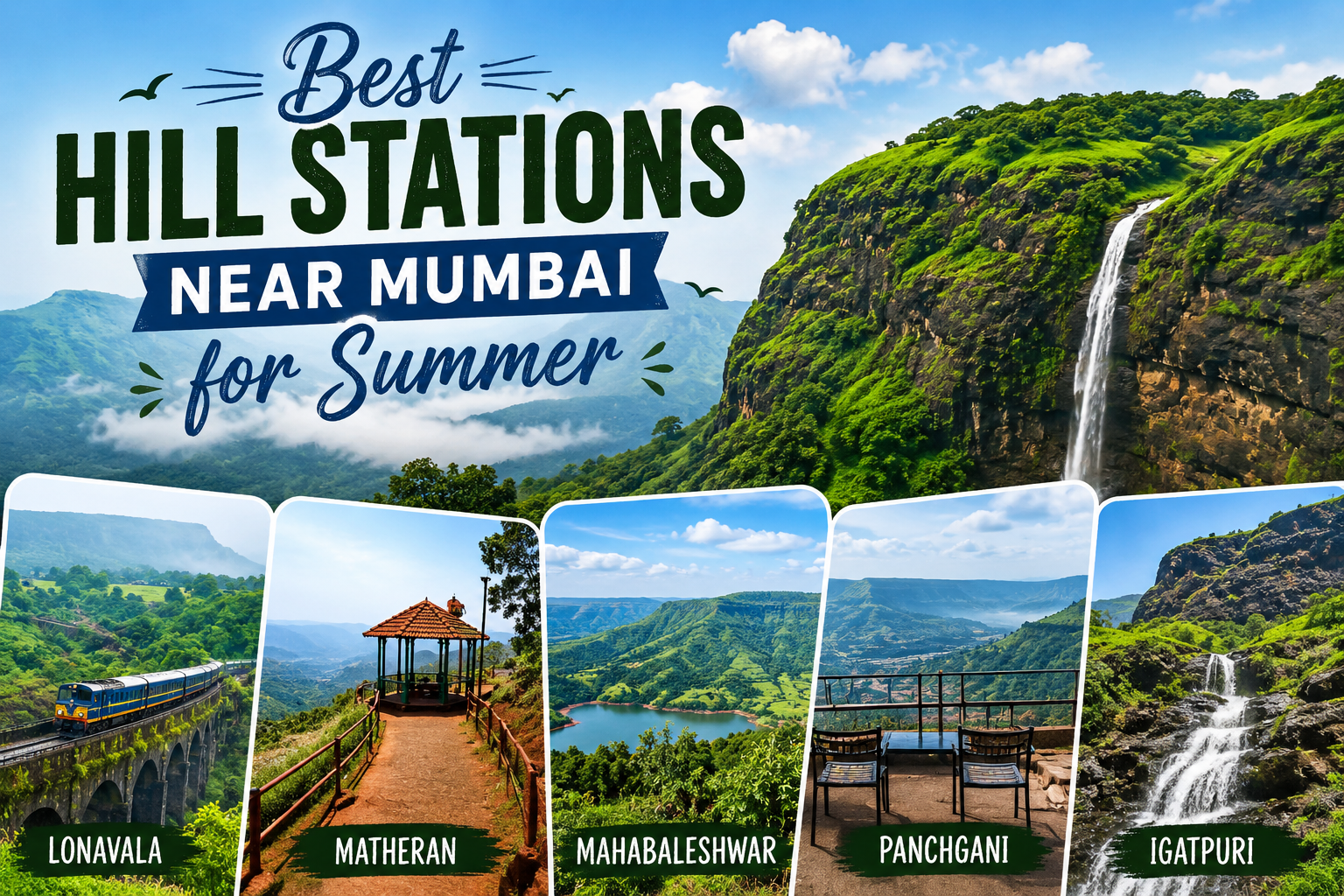 You are currently viewing Best Hill Stations Near Mumbai for Summer – Your Perfect Escape from the Heat