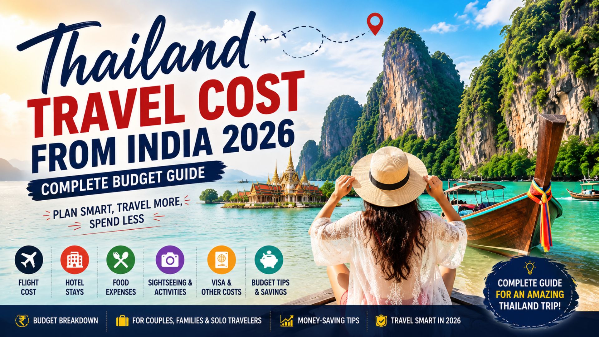 You are currently viewing Thailand Travel Cost from India 2026 – Complete Budget Guide