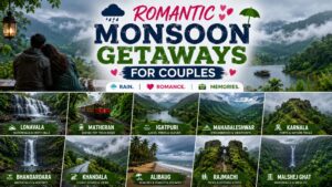 Read more about the article Romantic Monsoon Getaways for Couples: Best Destinations to Rekindle Love This Rainy Season